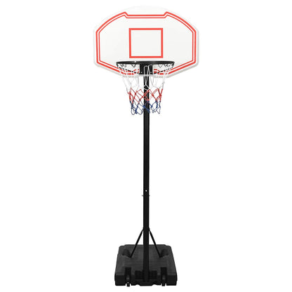 Basketbalový Koš Bílý 237–307 Cm Polyethylen