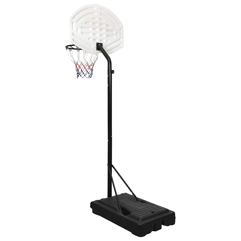 Basketbalový Koš Bílý 237–307 Cm Polyethylen