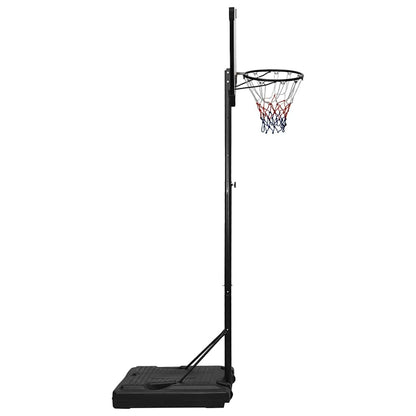 Basketbalový Koš S Průhlednou Deskou 235–301 Cm Polykarbonát