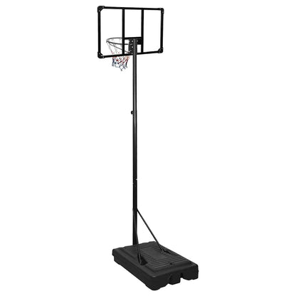 Basketbalový Koš S Průhlednou Deskou 235–301 Cm Polykarbonát