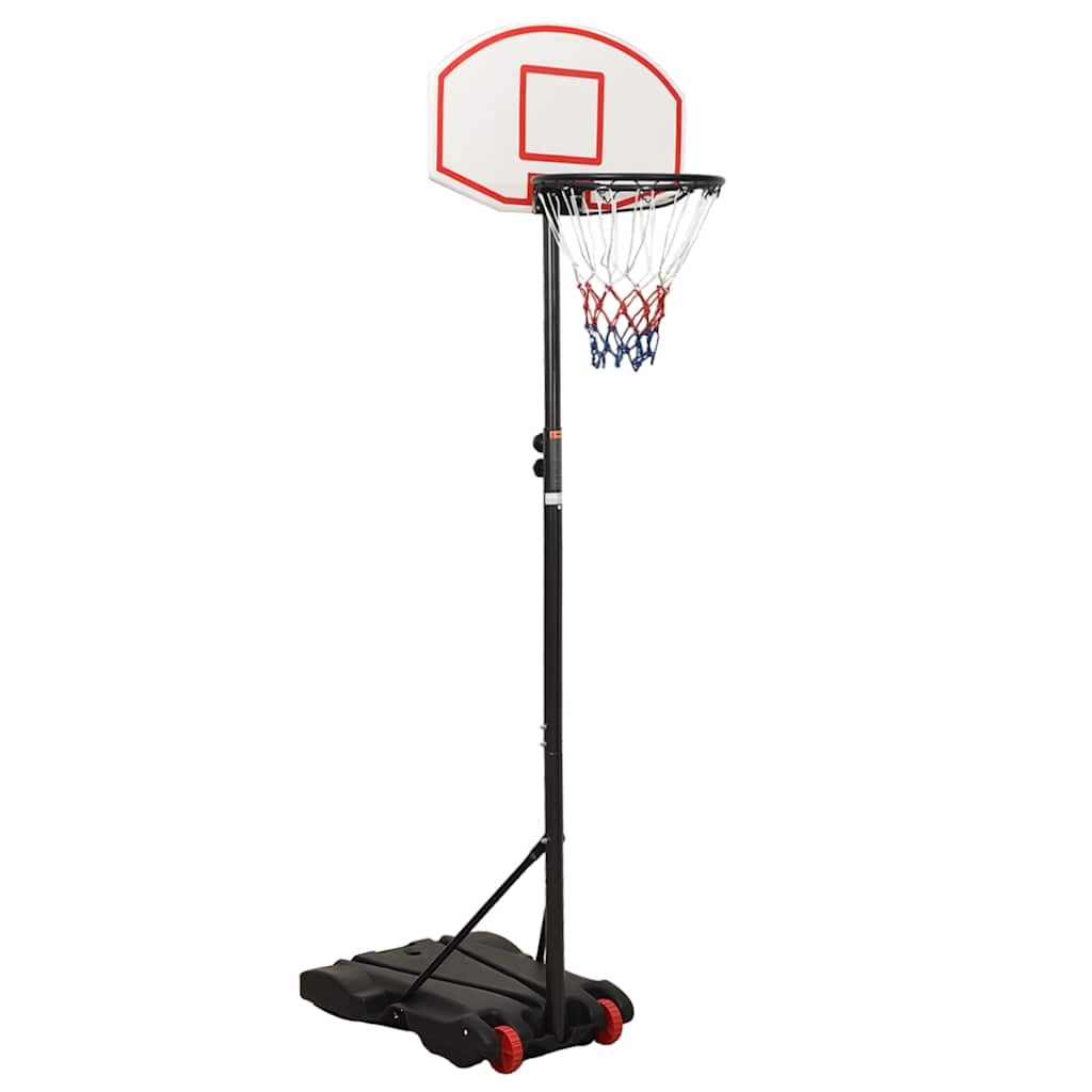 Basketbalový Koš Bílý 216–250 Cm Polyethylen