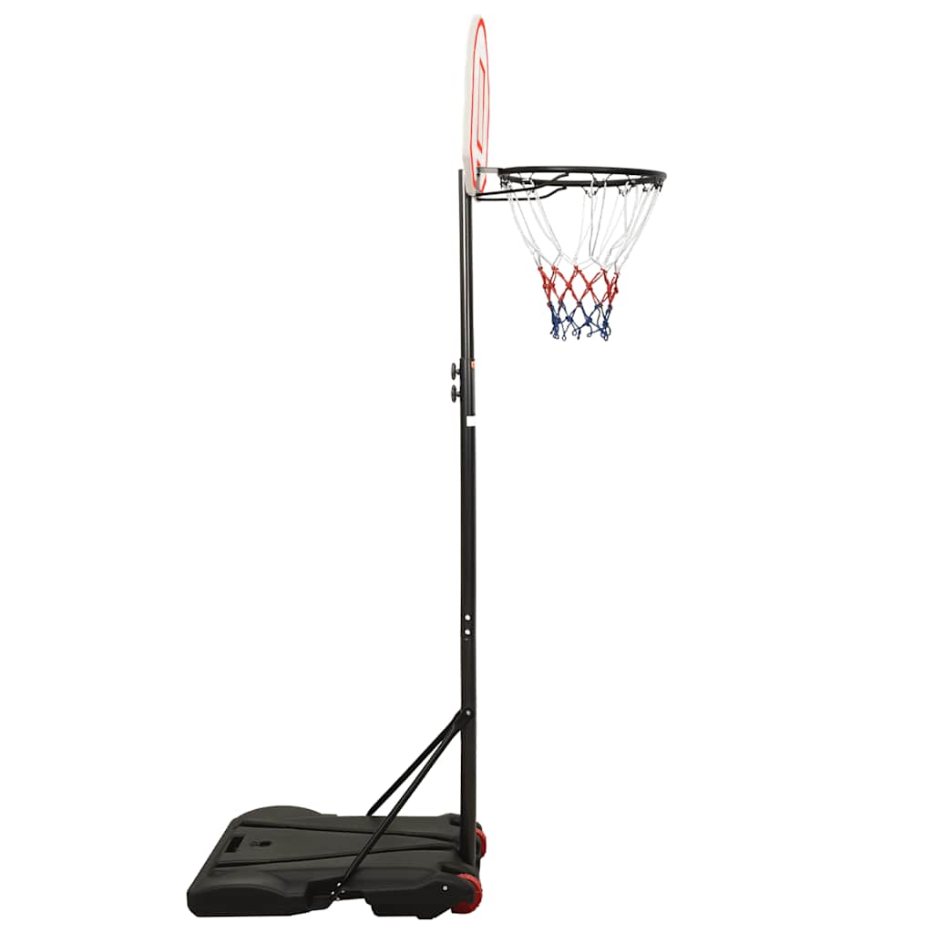Basketbalový Koš Bílý 216–250 Cm Polyethylen
