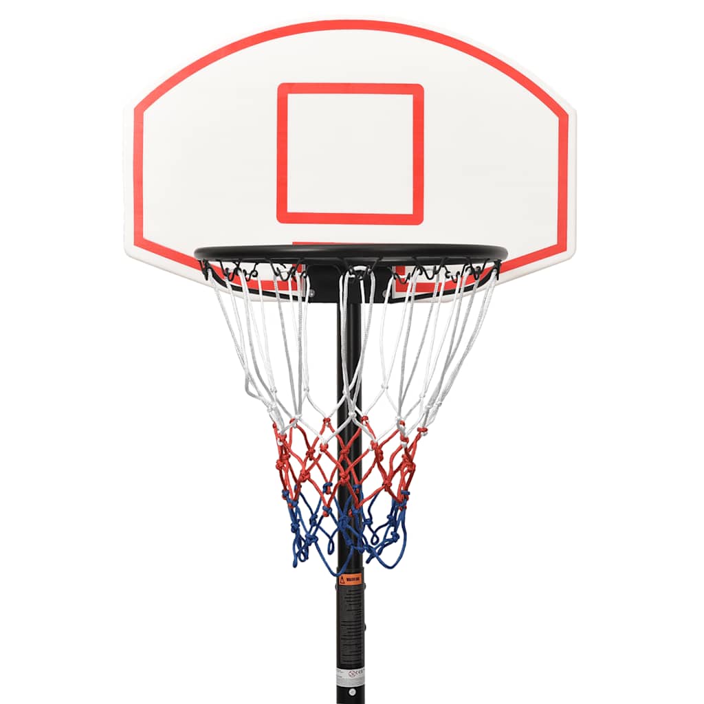 Basketbalový Koš Bílý 216–250 Cm Polyethylen