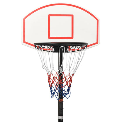 Basketbalový Koš Bílý 216–250 Cm Polyethylen