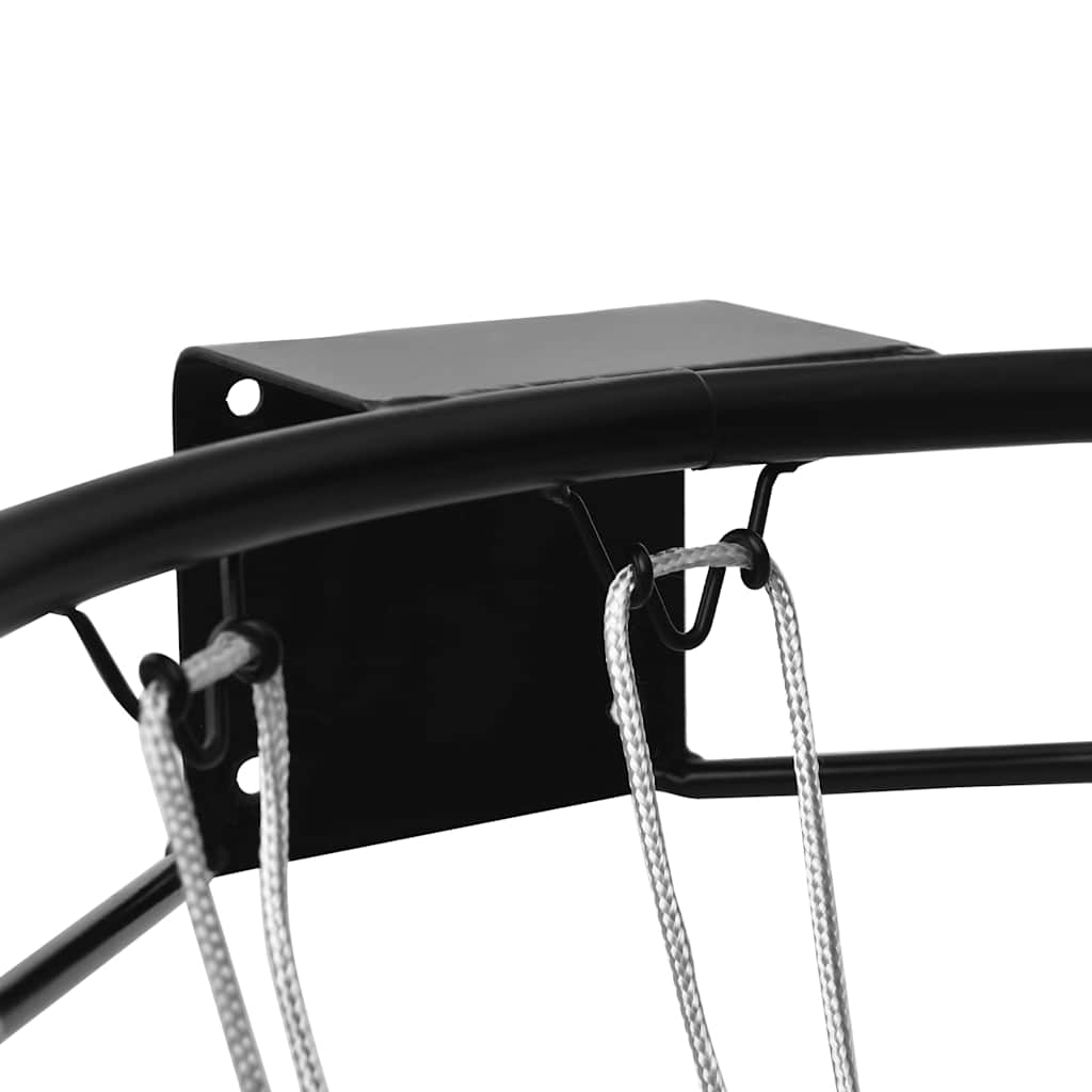 Basketbalová Obroučka Černá 45 Cm Ocel