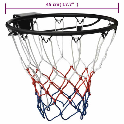 Basketbalová Obroučka Černá 45 Cm Ocel