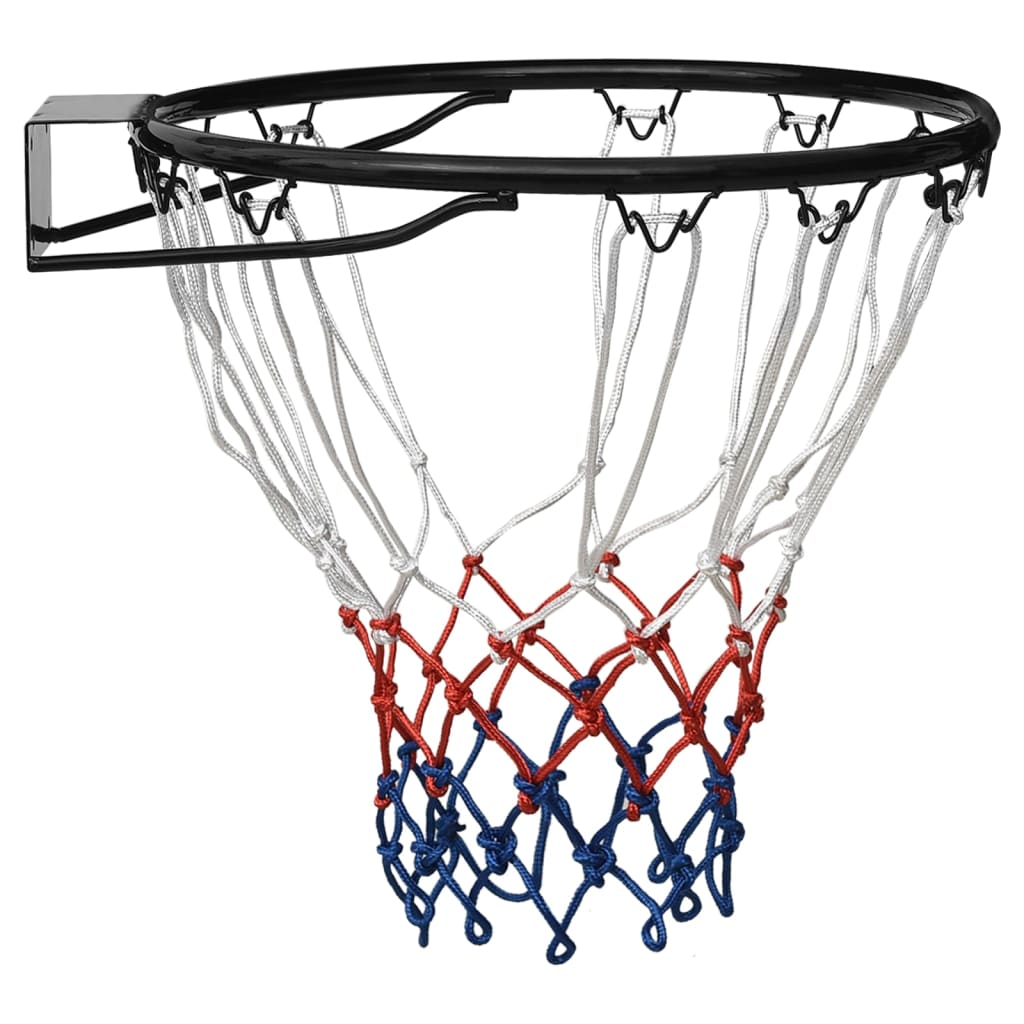 Basketbalová obroučka černá 39 cm ocel