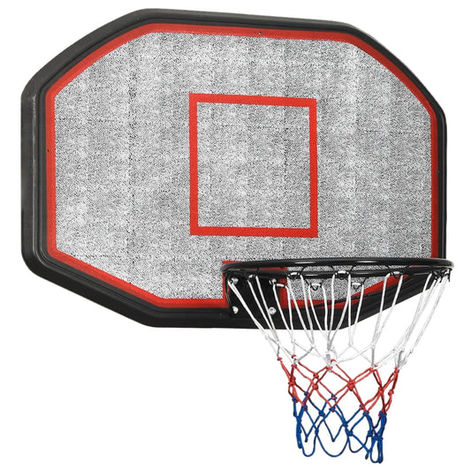 Basketbalový koš černý 109 x 71 x 3 cm polyethylen
