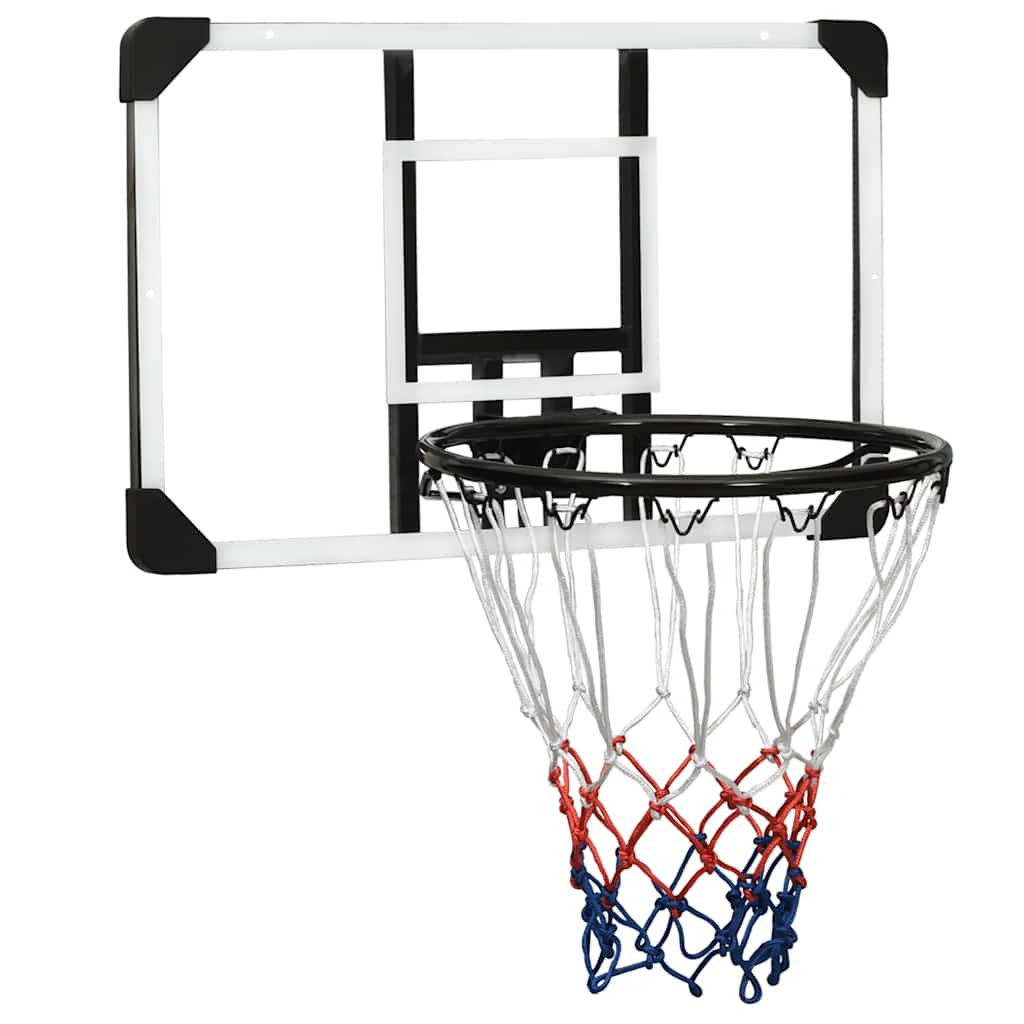 Basketbalový Koš S Průhlednou Deskou 90X60X2,5 Cm Polykarbonát