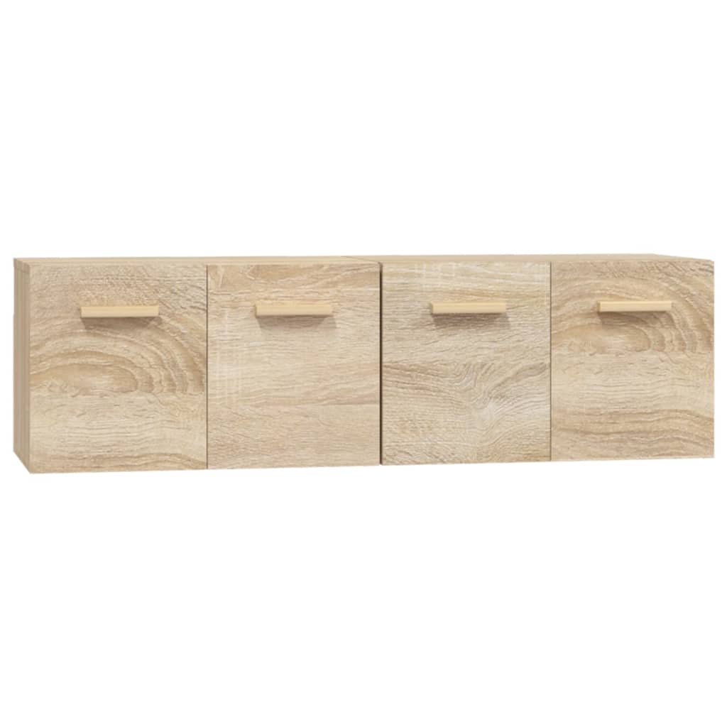 Nástěnné Skříňky 2 Ks Dub Sonoma 60 X 36,5 X 35 Cm Kompozit