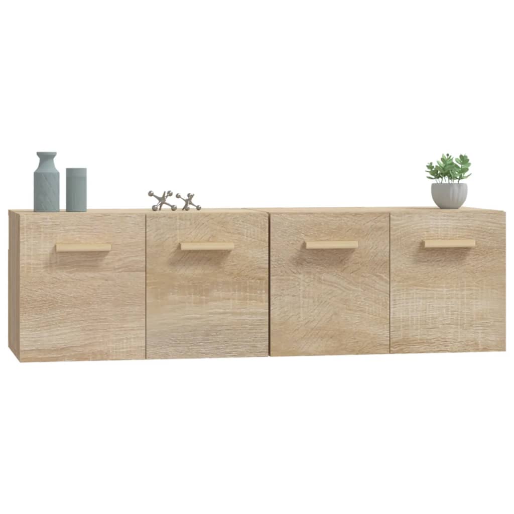 Nástěnné Skříňky 2 Ks Dub Sonoma 60 X 36,5 X 35 Cm Kompozit