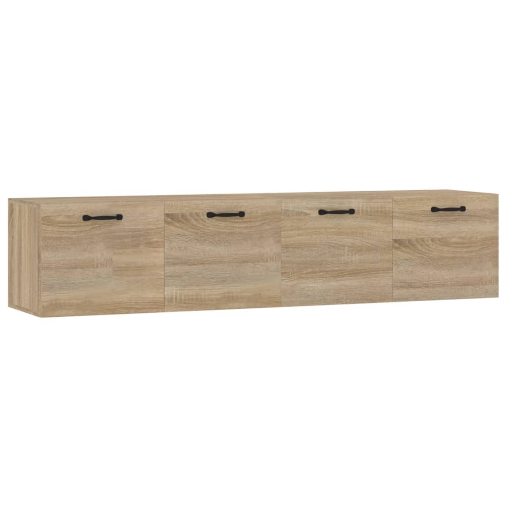 Nástěnné Skříňky 2 Ks Dub Sonoma 60 X 36,5 X 35 Cm Kompozit