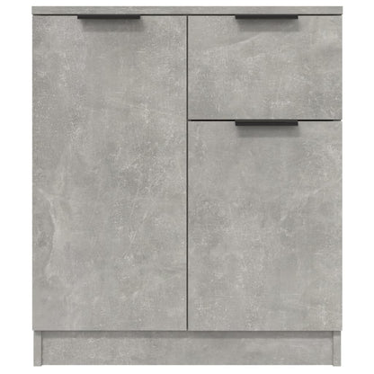 Příborníky 2 Ks Betonově Šedé 60 X 30 X 70 Cm Kompozitní Dřevo