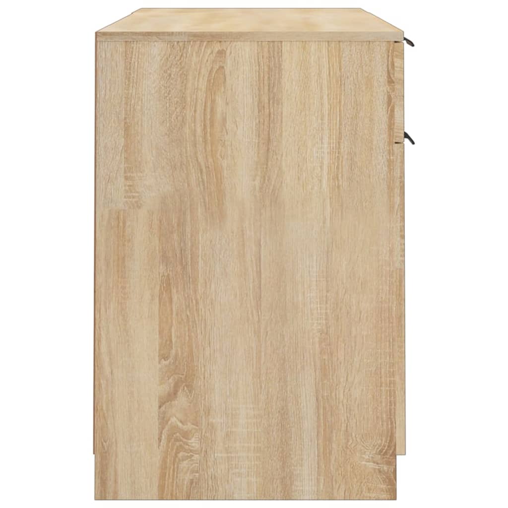 Psací Stůl S Boční Skříňkou Kompozitní Dřevo