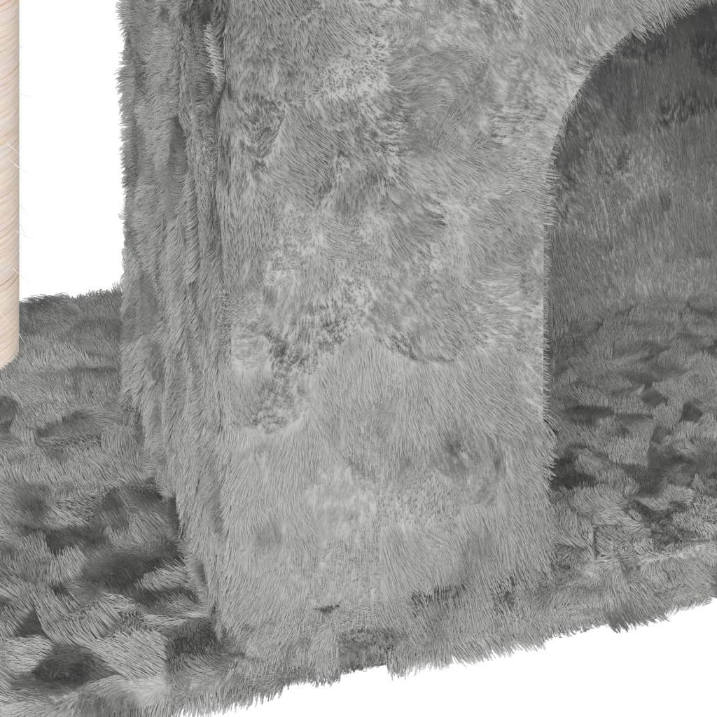 Škrabadlo Pro Kočky Se Sisalovým Sloupkem Světle Šedé 51 Cm