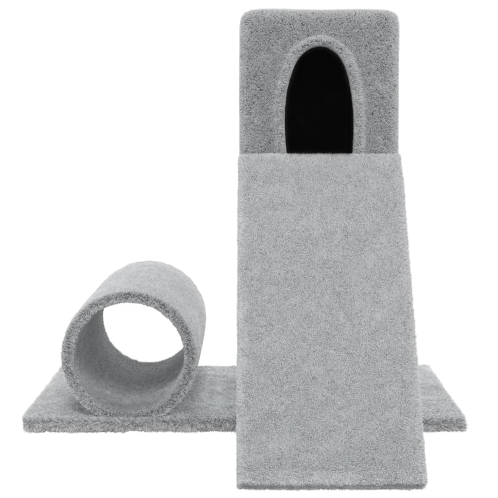 Škrabadlo Pro Kočky Se Sisalovým Sloupkem Světle Šedé 59 Cm
