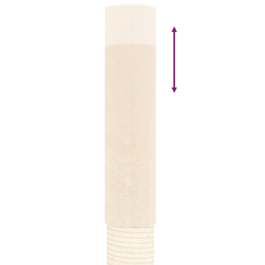 Kočičí Strom Ke Stropu Krémový 277–303 Cm