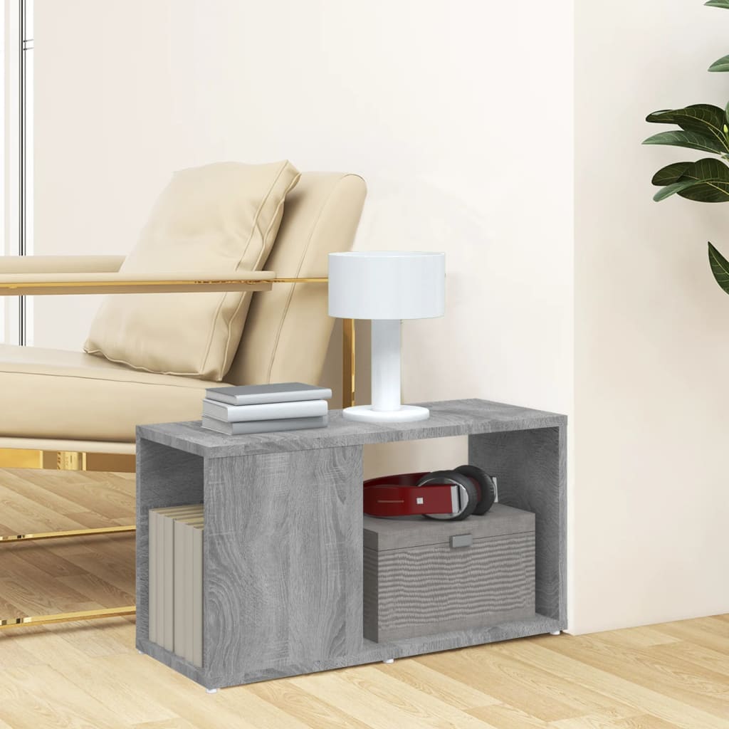 Tv Skříňka Šedá Sonoma 60 X 24 X 32 Cm Kompozitní Dřevo