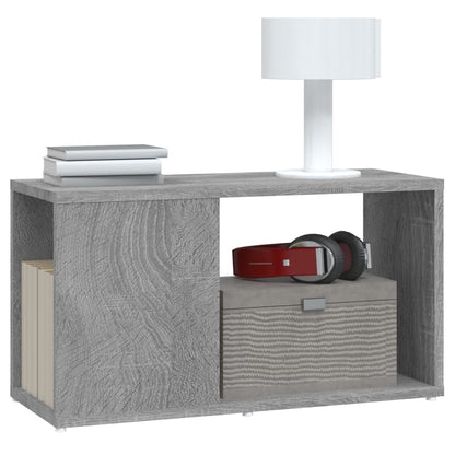 Tv Skříňka Šedá Sonoma 60 X 24 X 32 Cm Kompozitní Dřevo