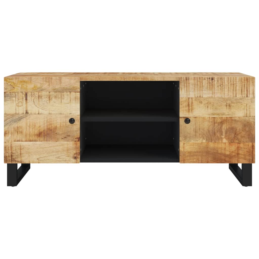 Tv Skříňka 105X33X46 Cm Masivní Mangovníkové Dřevo