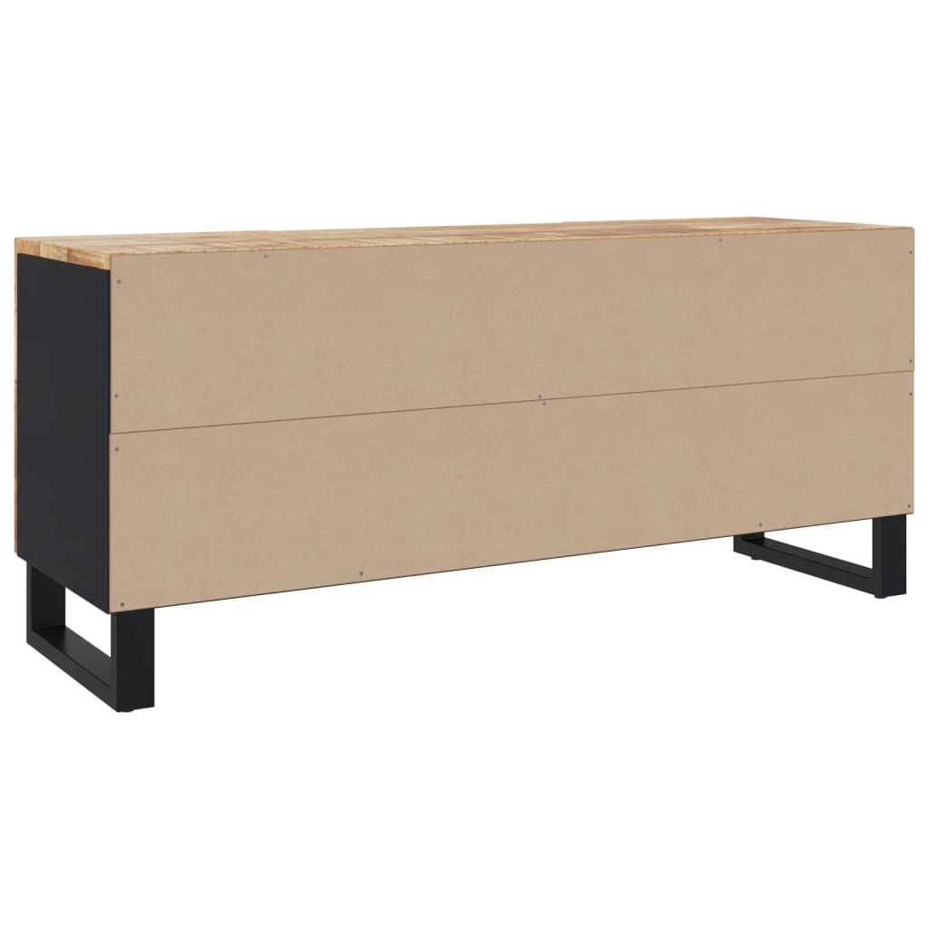 Tv Skříňka 105X33X46 Cm Masivní Mangovníkové Dřevo