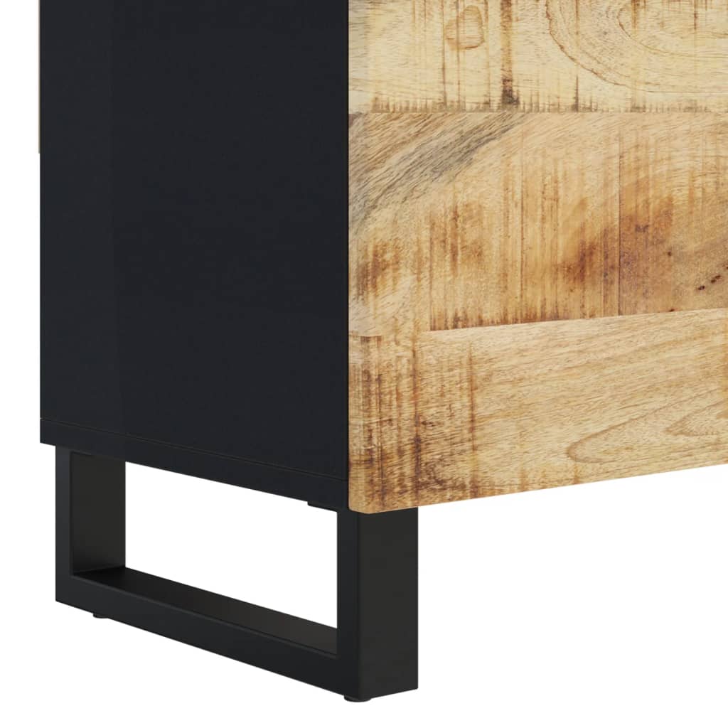 Tv Skříňka 105X33X46 Cm Masivní Mangovníkové Dřevo