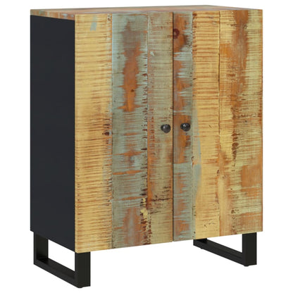 Příborník 60 X 33 X 75 Cm Masivní Recyklované Dřevo