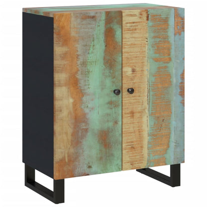Příborník 60 X 33 X 75 Cm Masivní Recyklované Dřevo
