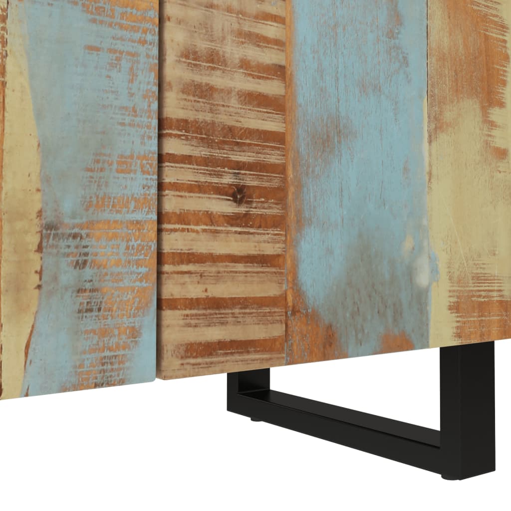 Příborník 60 X 33 X 75 Cm Masivní Recyklované Dřevo