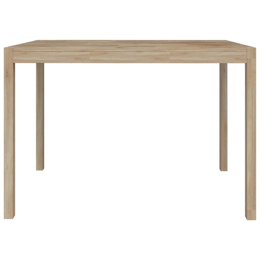 Jídelní Stůl 110 X 70 X 75 Cm Masivní Akáciové Dřevo