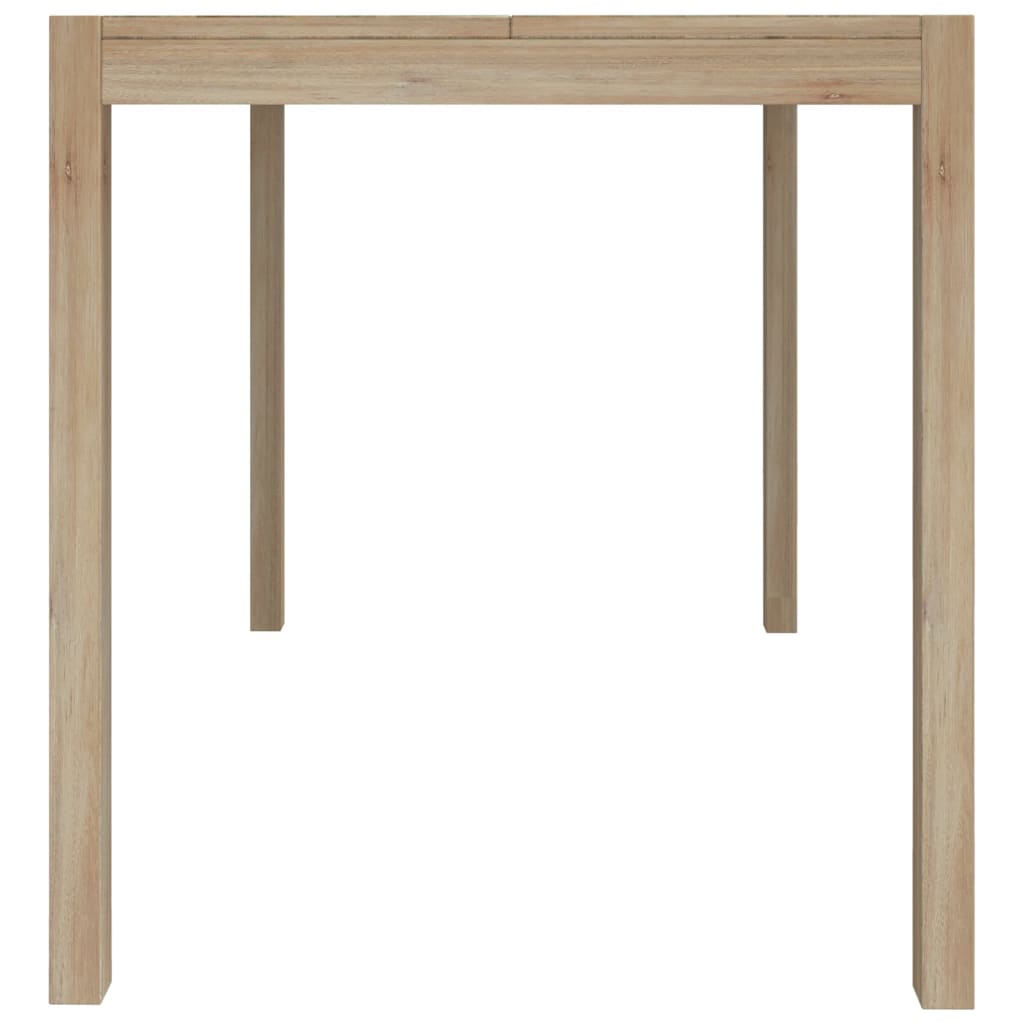 Jídelní Stůl 110 X 70 X 75 Cm Masivní Akáciové Dřevo