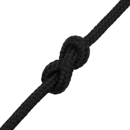 Lodní Lano Celočerné Polypropylen Černá