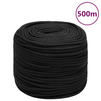 Lodní Lano Celočerné Polypropylen Černá