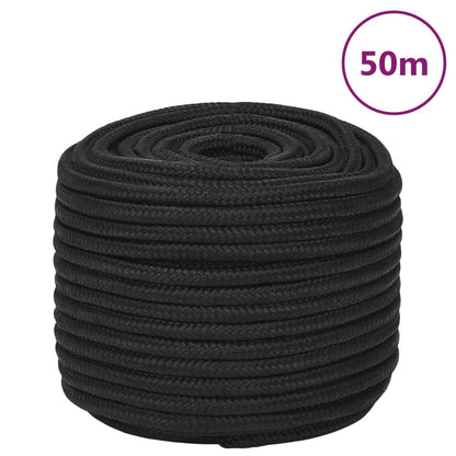 Lodní Lano Celočerné Polypropylen Černá
