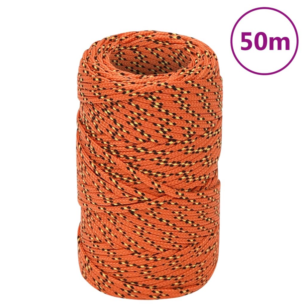 Lodní Lano Oranžové Polypropylen Orange