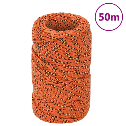 Lodní Lano Oranžové Polypropylen Orange