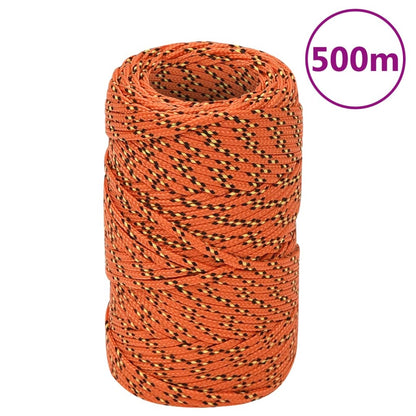 Lodní Lano Oranžové Polypropylen Orange