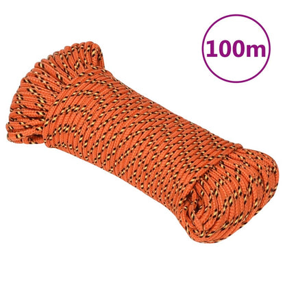 Lodní Lano Oranžové Polypropylen Orange