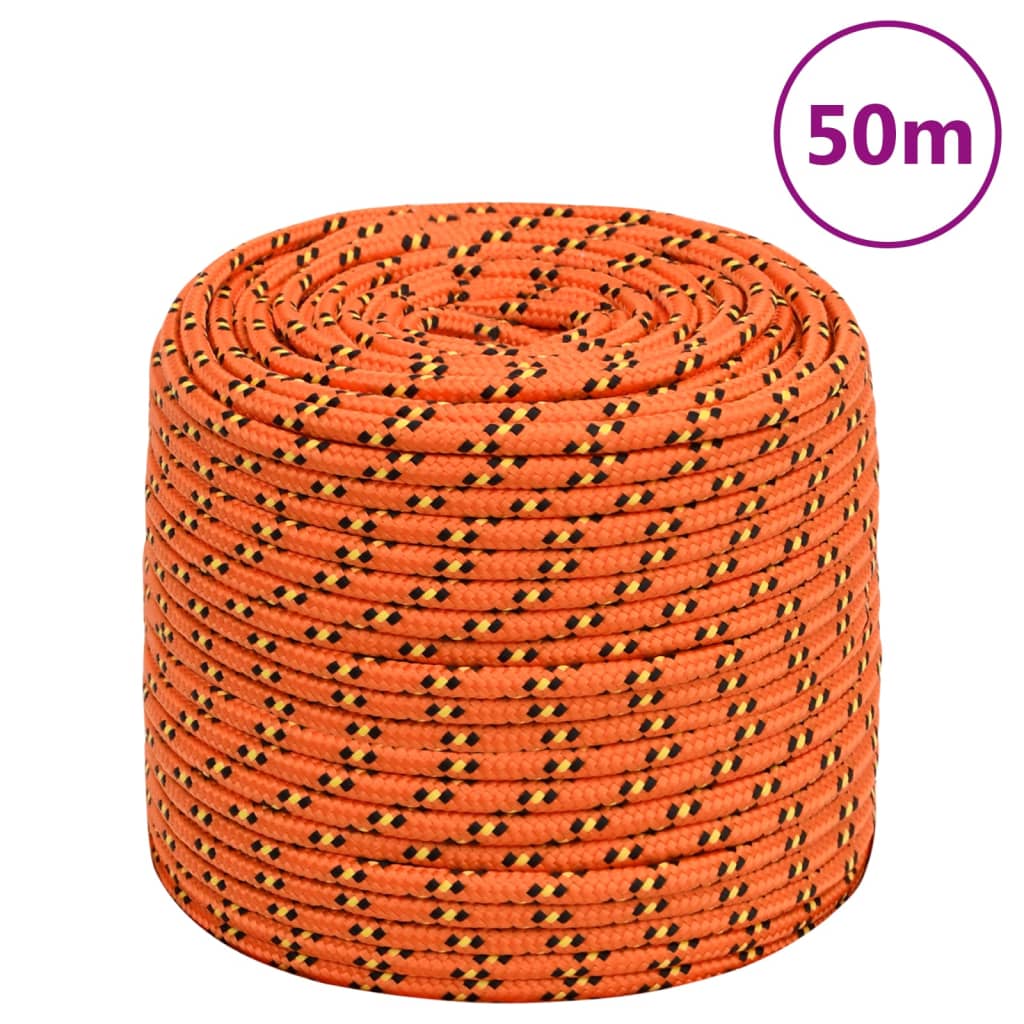 Lodní Lano Oranžové Polypropylen Orange