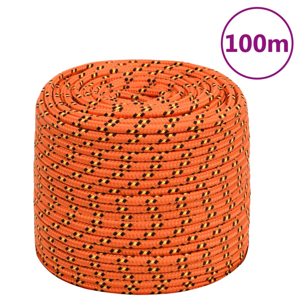 Lodní Lano Oranžové Polypropylen Orange