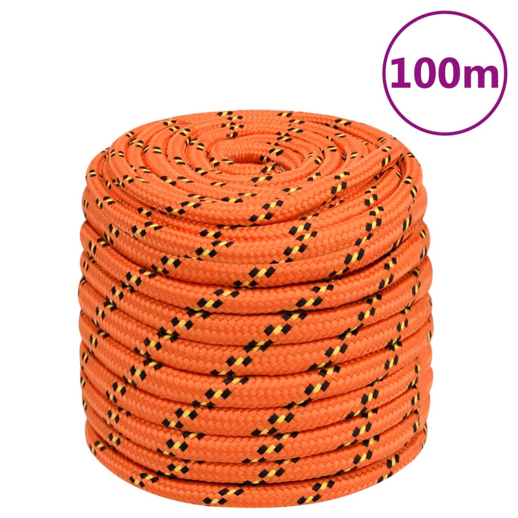 Lodní Lano Oranžové Polypropylen Orange