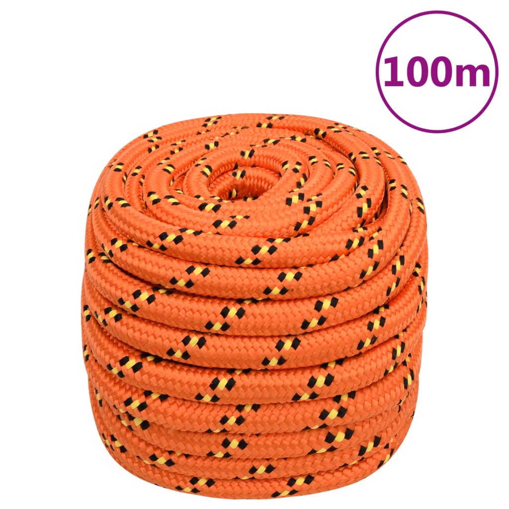 Lodní Lano Oranžové Polypropylen Orange
