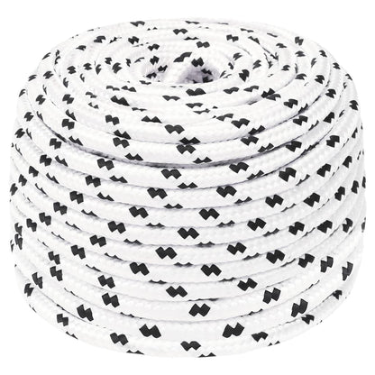 Splétané Lano Lodní, Polyester X Bílá