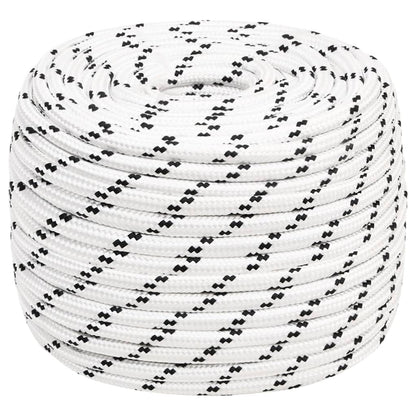Splétané Lano Lodní, Polyester X Bílá