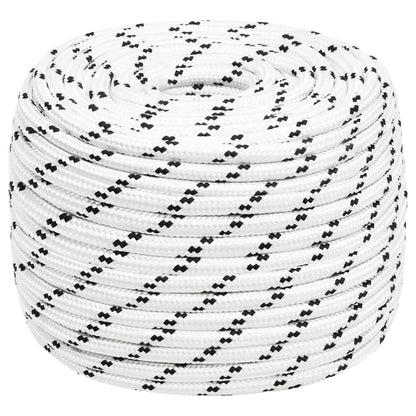 Splétané Lano Lodní, Polyester X Bílá