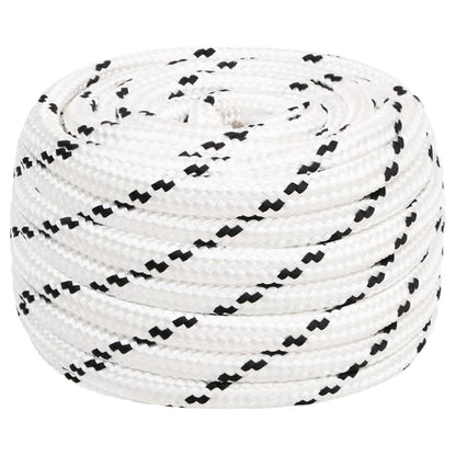 Splétané Lano Lodní, Polyester X Bílá