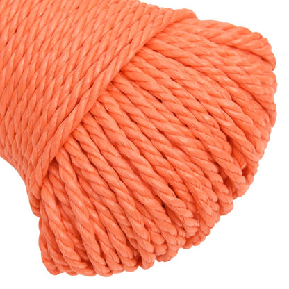 Pracovní Lano Oranžové 3 Mm 500 M Polypropylen