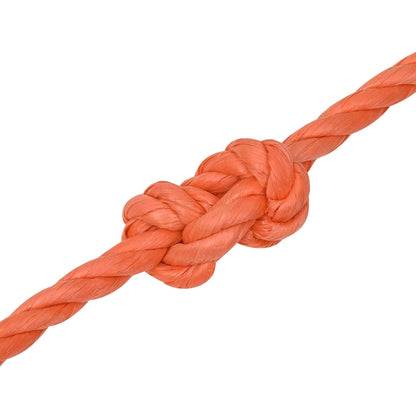 Pracovní Lano Oranžové 10 Mm 25 M Polypropylen