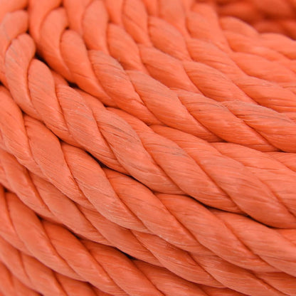 Pracovní Lano Oranžové 16 Mm 50 M Polypropylen