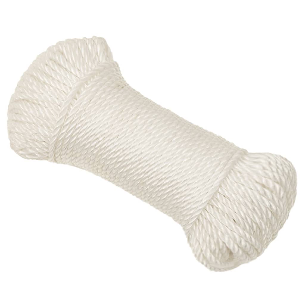 Pracovní Lano Bílé Polypropylen Bílá